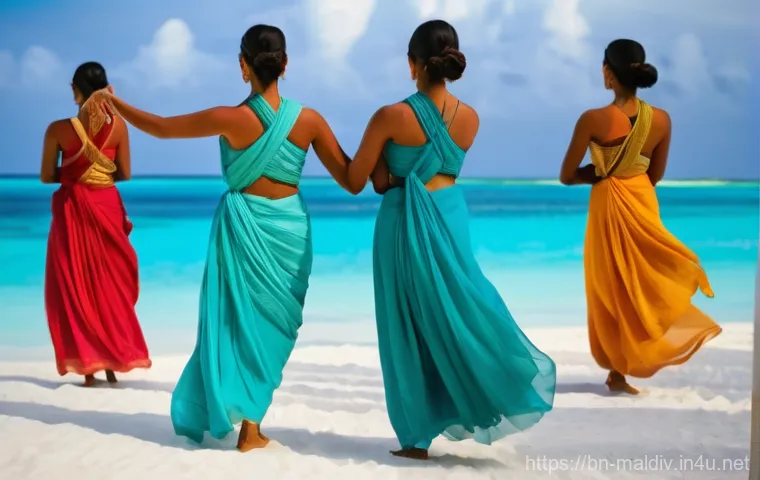 몰디브 전통 춤 디바루 - **Prompt:** A dynamic tableau illustrating the Maldivian Dhivehi Ruh dance as a symbolic representat... 몰디브 전통 춤 디바루 - **Prompt:** A dynamic tableau illustrating the Maldivian Dhivehi Ruh dance as a symbolic representat...